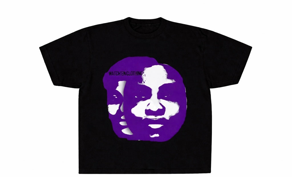 WATCH3N Rhinestone LDM Cropped Tee